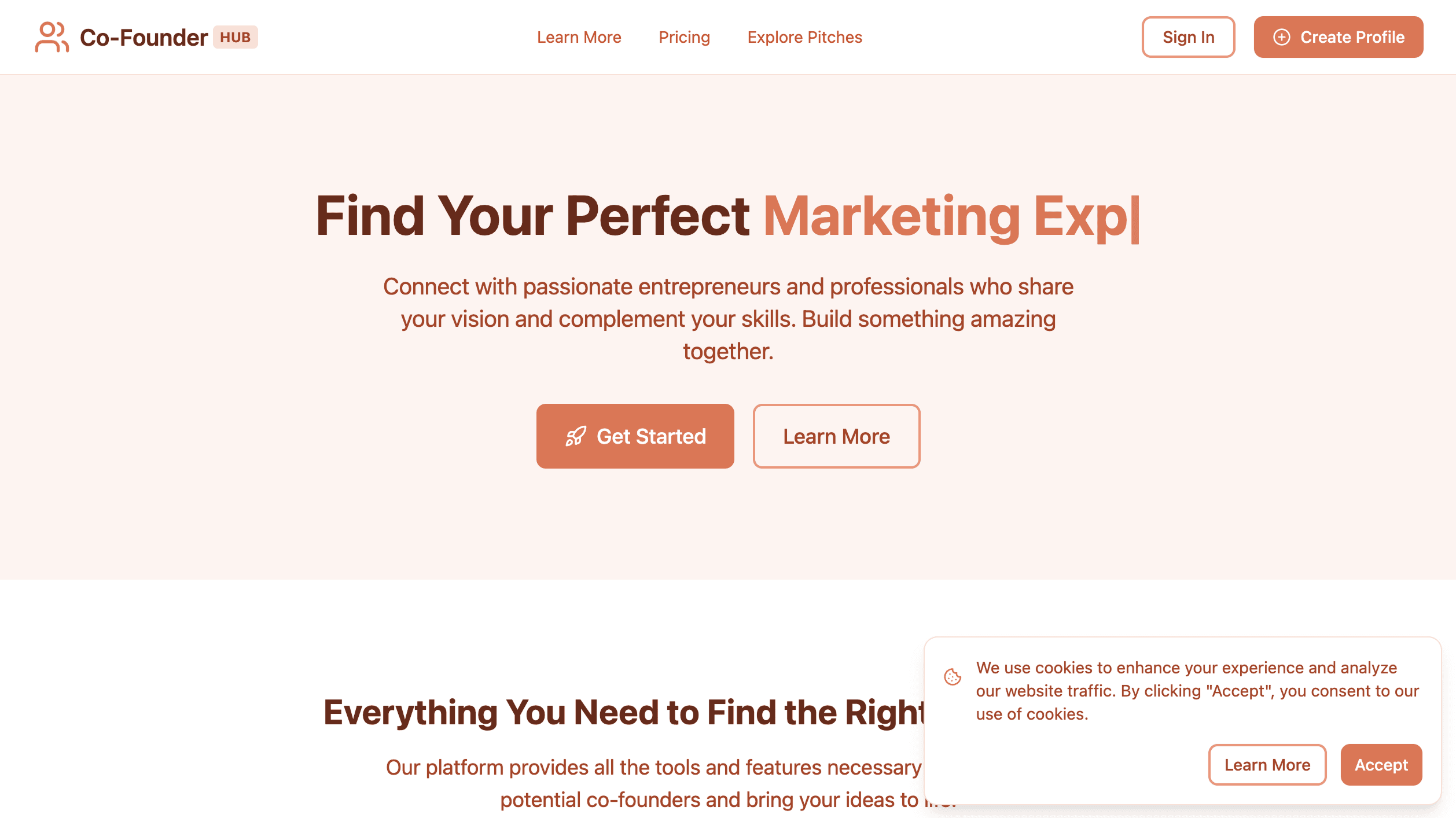 Co-founder Hub