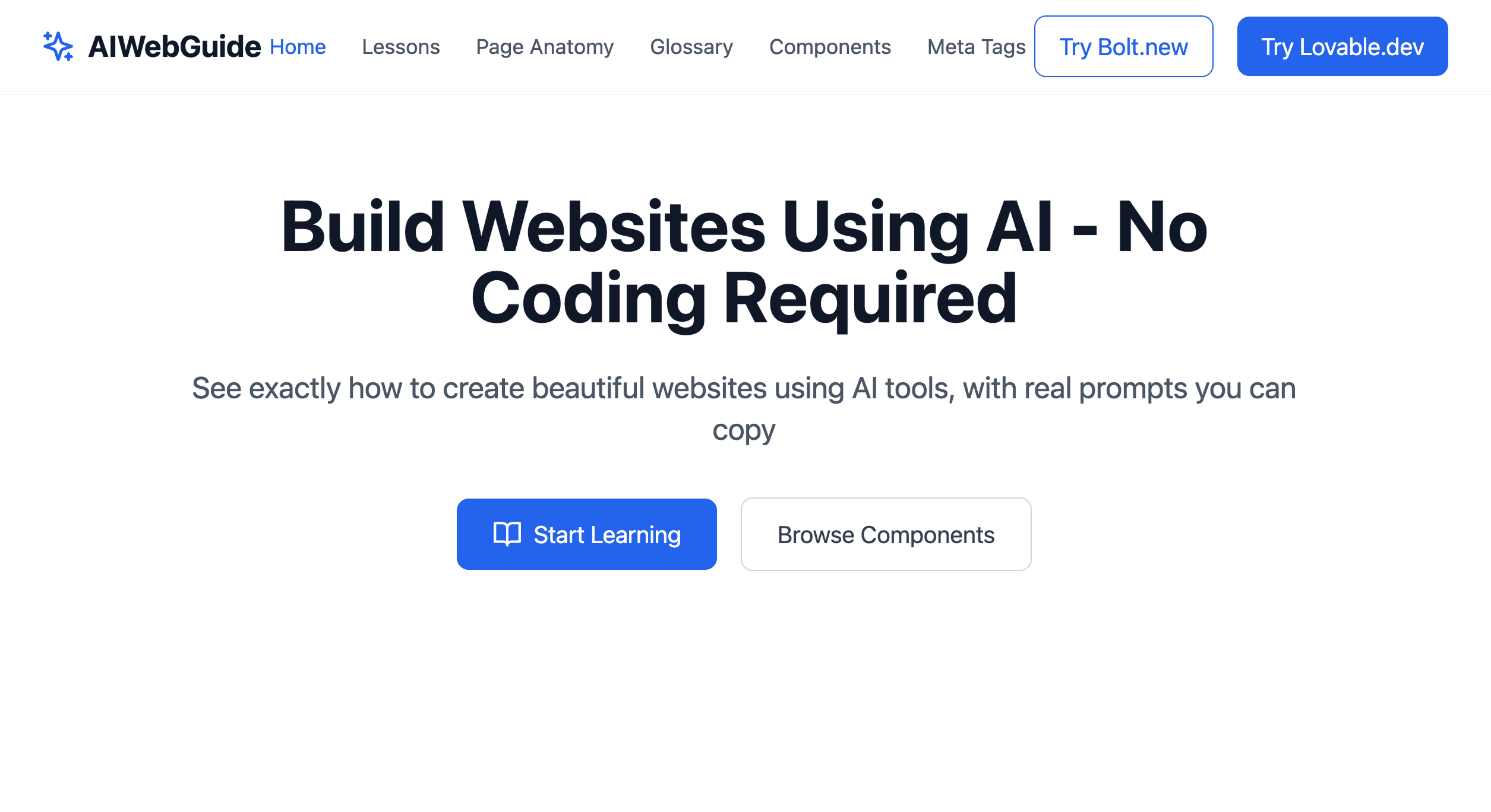 Learn Building with AI