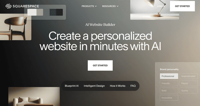 Squarespace AI Website Builder logo